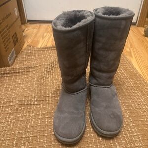 UGG Gray Winter Boots